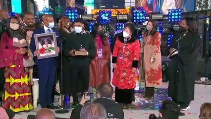 Amtseid am Times Square: Eric Adams ist neuer Bürgermeister von New York