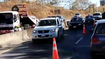 Fallecido en ruta 27 por vuelco