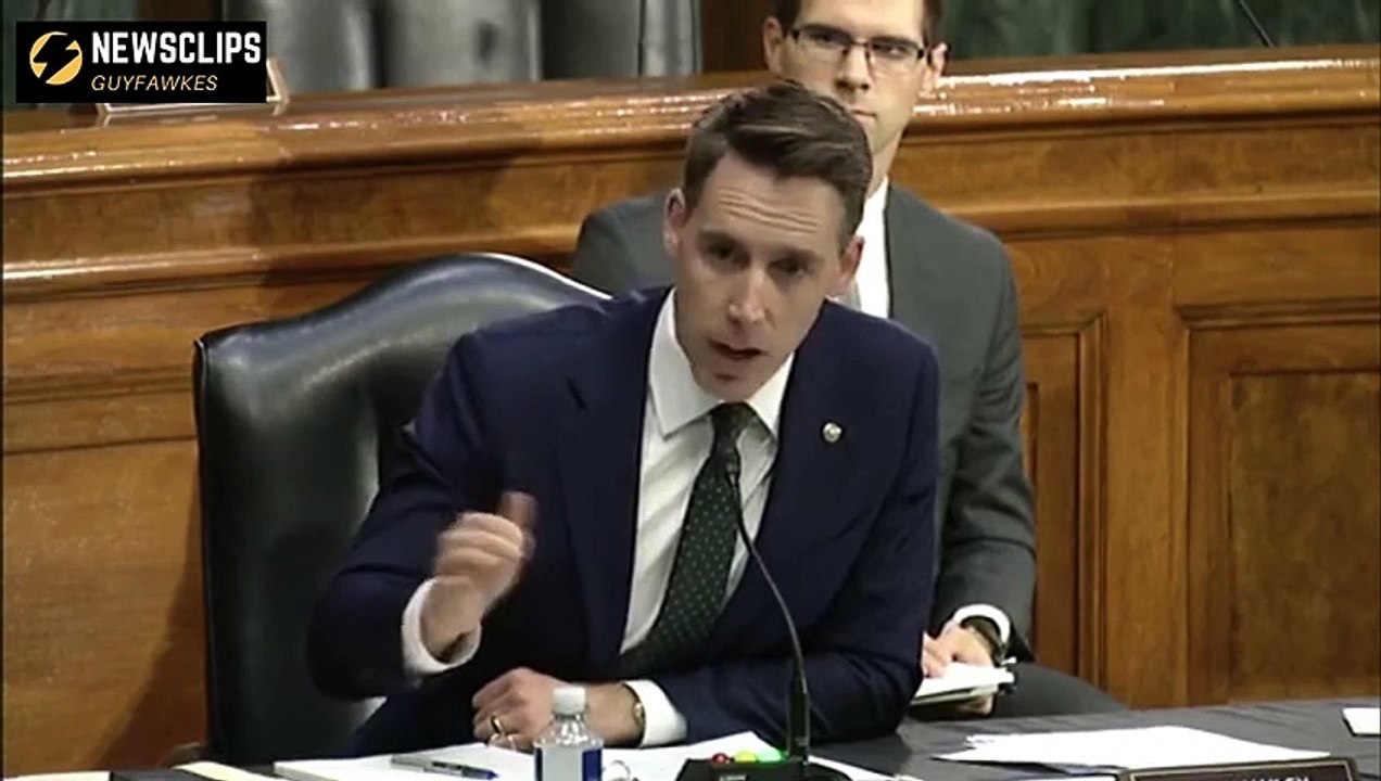 Senator Josh Hawley To SOHS Mayorkas 'So What Is Exactly VP Kamala Harris Doing'