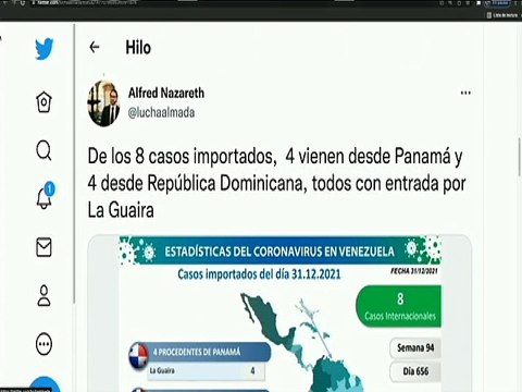 COVID-19 | Venezuela registró 216 casos comunitarios, 8 importados y 434.078 pacientes recuperados