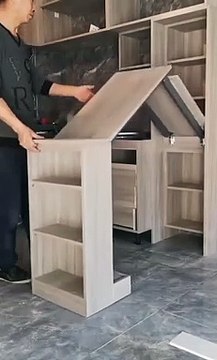 Smart transforming furniture Innovative idea.