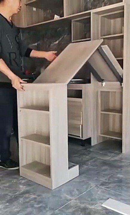 Smart transforming furniture Innovative idea.