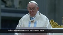 El papa Francisco condena de forma rotunda la violencia machista
