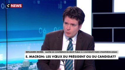 Benjamin Morel : «Emmanuel Macron met en récit son bilan pour espérer que les Français le perçoivent bien»