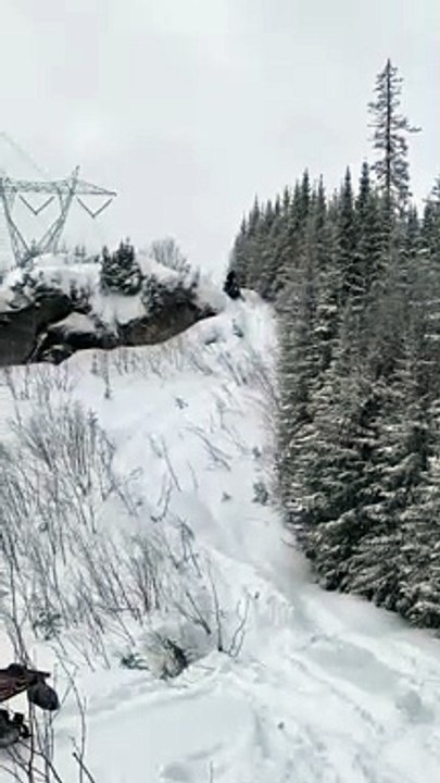 Snowmobile Fail