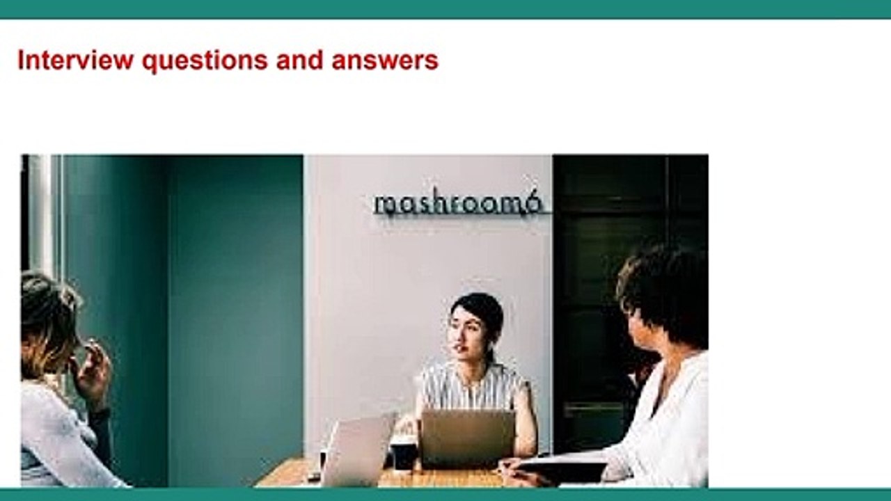 Interview questions and answers