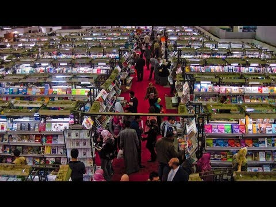 الاستعدادات النهائية لمعرض الكتاب قبل الافتتاح الرسمي