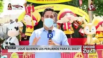 Año Nuevo: ¿Qué quieren los peruanos para el 2022?