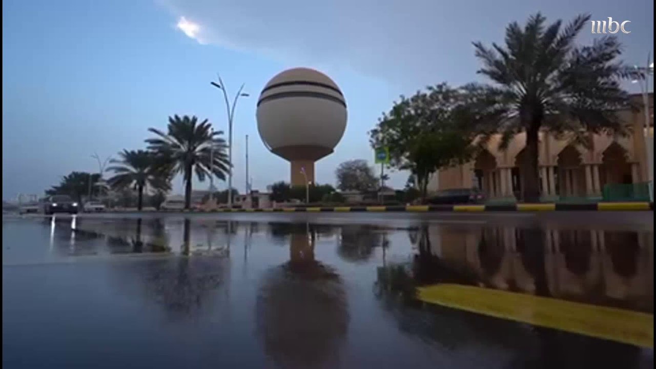 هطول أمطار غزيرة إلى متوسطة في #القصيم اليوم