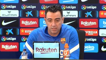 Xavi: "Tenemos 18 bajas. Será un partido descafeinado."