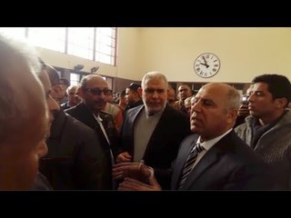 وزير النقل يتفقد أعمال تطوير محطة السكة الحديد ببورسعيد