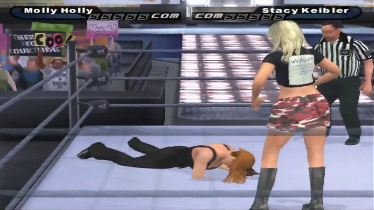 WWE SmackDown! Shut Your Mouth Molly Holly vs Stacy Keibler
