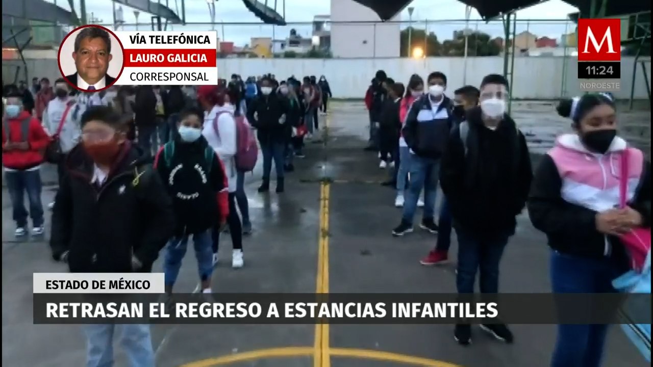 Las autoridades retrasan el regreso a estancias infantiles