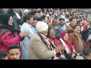 أغاني الفلكلور تشعل ستاد القاهرة في حفل تأسيس القبائل المصرية