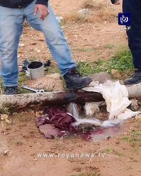 مياه المفرق تصلح خط سما السرحان في أول يوم من العام الجديد