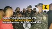 Recorrido: el director PN, Eduardo Alberto Then,  incauta más de 100 hookahs