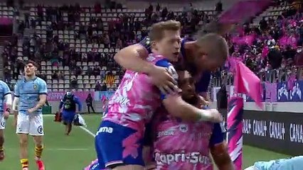 TOP 14 - Essai de WAISEA 2 (SFP) - Stade Français Paris - USA Perpignan - J14 - Saison 2021/2022