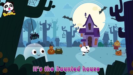 Haunted House Song | Kids Halloween Song | Nursery Rhymes | Kids Songs | BabyBus