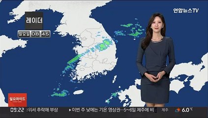 [날씨] 아침까지 중부 눈·비…중서부 미세먼지↑