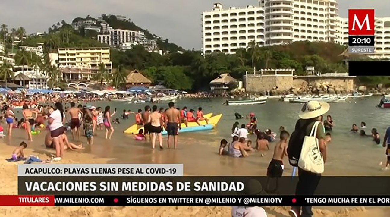 En Acapulco solo importa el sol, la arena y el...