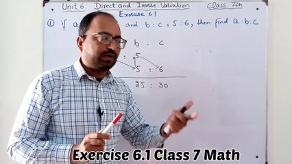Exercise 6.1 Class 7 Math PTB