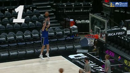Klay Thompson makes 24 straight 3-pointers