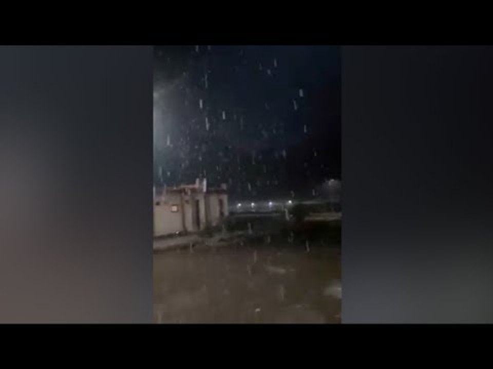 أمطار غزيرة على سانت كاترين.. وبدء تساقط الثلوج مع انخفاض الحرارة