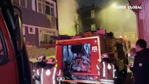 Fatih'te korkutan yangın! 3 binaya daha sıçradı