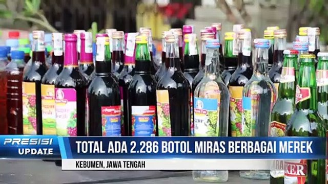 Polres Kebumen Musnahkan Ribuan Botol Miras Dan Polres Pati Gagalkan Peredaran 570 Pil Koplo