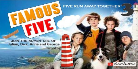 Enid Blyton Story-Famous Five Chapter 3|Five Run Away Together|The Secret Five Characters|#famous five