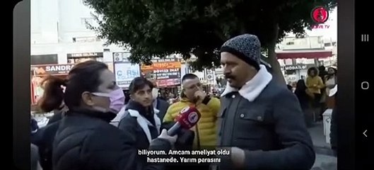 Sokak röportajında "Eskiden eşyalarımızı haczediyorlardı, şimdi gerekirse sağlıkçıyı dövüyoruz; en büyük zenginliğimiz bu" ifadeleri tepki çekti