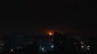 الطيران الحربي الإسرائيلي يقصف مواقع لحماس في قطاع غزة