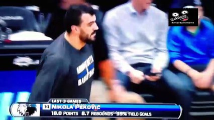nba reporter got hit in the head