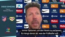 Trippier-Abgang? Simeone: “Können nicht viel machen”