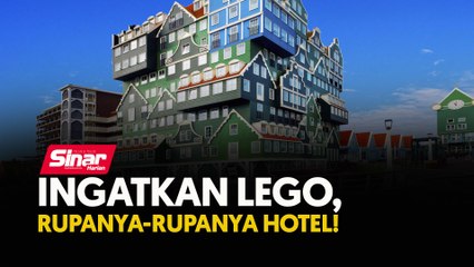 Ingatkan Lego, rupanya-rupanya hotel!