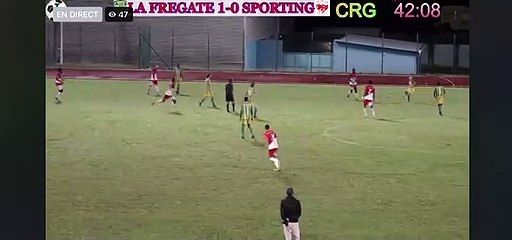 Coupe de la Guadeloupe deuxième buts, du nouveau venu DA ROCHA tom