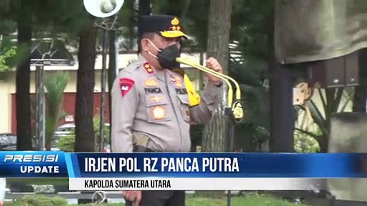 Kapolda Sumut Pimpin Upacara Kenaikan Pangkat