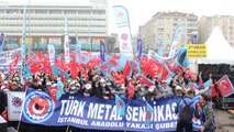 Türk Metal Sendikası yılın ilk işçi mitingini Kocaeli'nde düzenledi