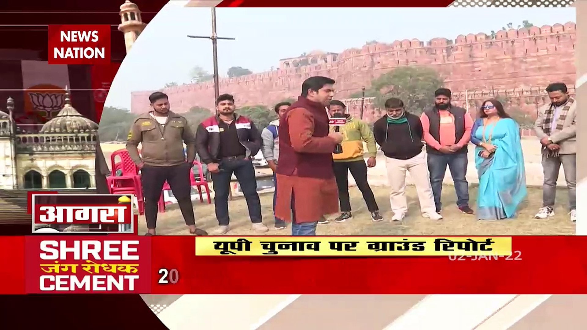 Bade Miyan Kidhar Chale : Whom will the Muslim of Agra defeat in the U -  video Dailymotion