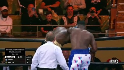 El brutal KO de Luis Ortiz para ganar a Charles Martin