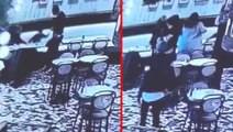 Restoranda otururken çocuğunun gözü önünde boşanmak istediği eşi tarafından dövüldü
