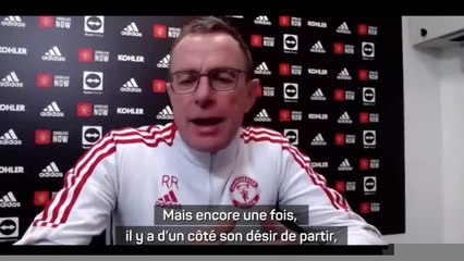 Transferts - Rangnick : "Martial a clairement dit qu'il voulait partir"