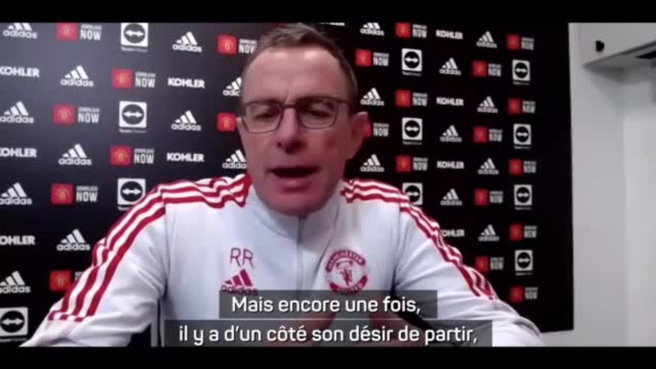 Transferts - Rangnick : "Martial a clairement dit qu'il voulait partir"