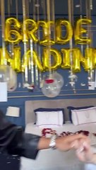 رامي ربيعة يرقص مع زوجته بـ"الروب" قبل حفل زفافهما