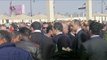 علاء وجمال وحفيد مبارك يتلقون واجب العزاء فى وفاة الرئيس الأسبق حسني مبارك