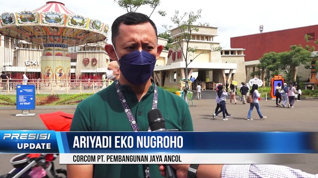 Libur Pergantian Tahun Baru 2022, Pengunjung Padati Ancol