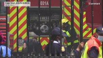 Großbrand in Südafrikas Parlament in Kapstadt