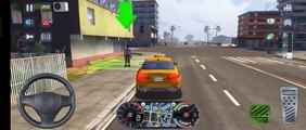 Taxi Sim 2020  Driving 2017 BMW 5 Taxi Mode In The City - Nooobsy