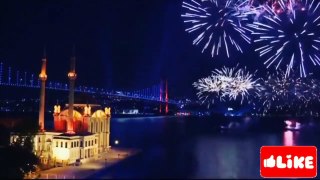 احتفالات تركيا والعالم برأس السنة 2022 Burj Khaleifa Light up at Dubai in New Year