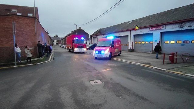 Fermeture de la caserne des pompiers de Fleurus